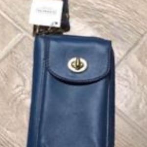 NEW with tags- Coach wallet. Teal
